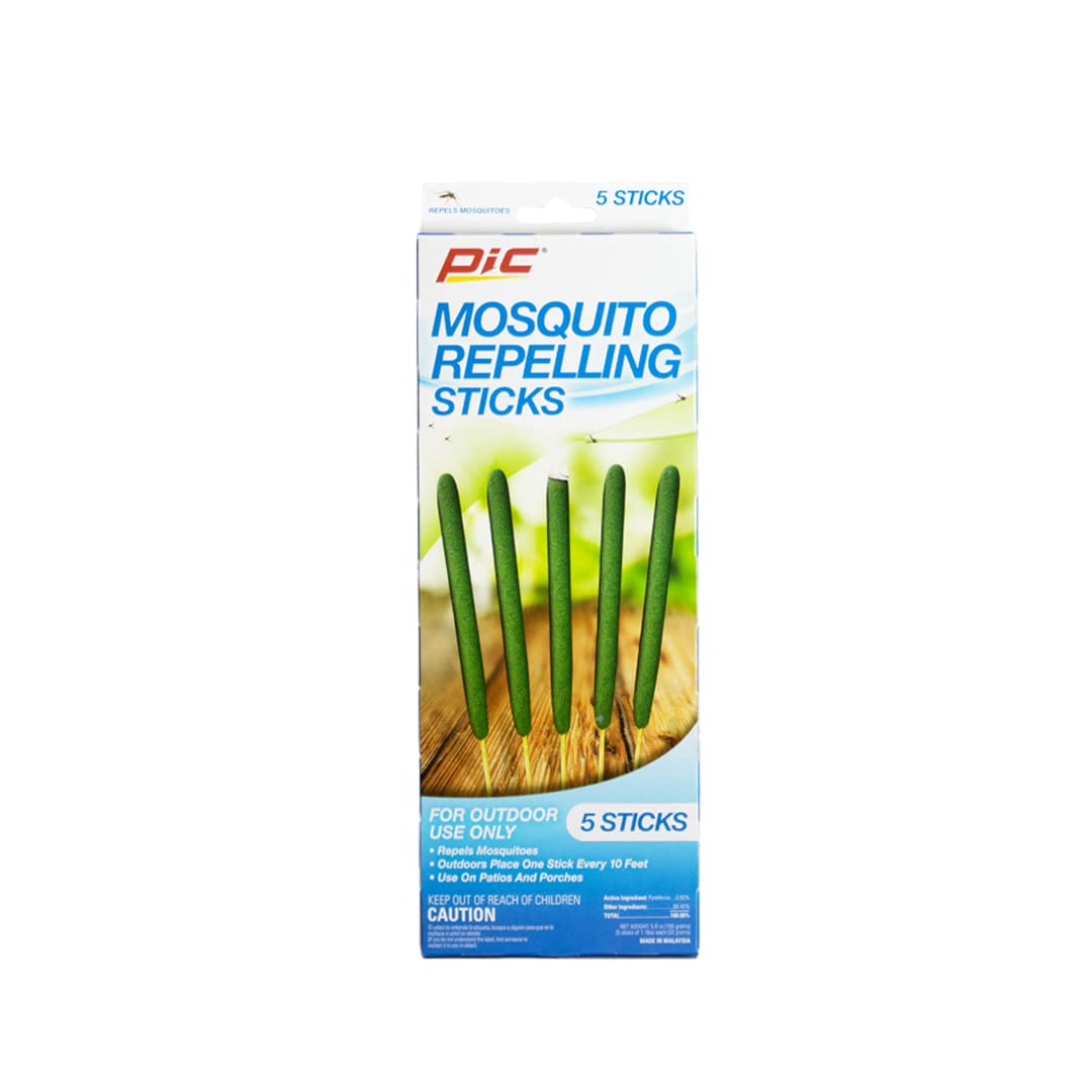 Amazon.com: Pic MOSSTK Mosquito Repellent Stick, 5-Pack